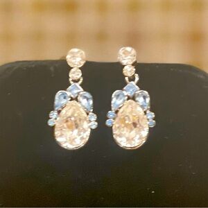 Formal rhinestone earrings
